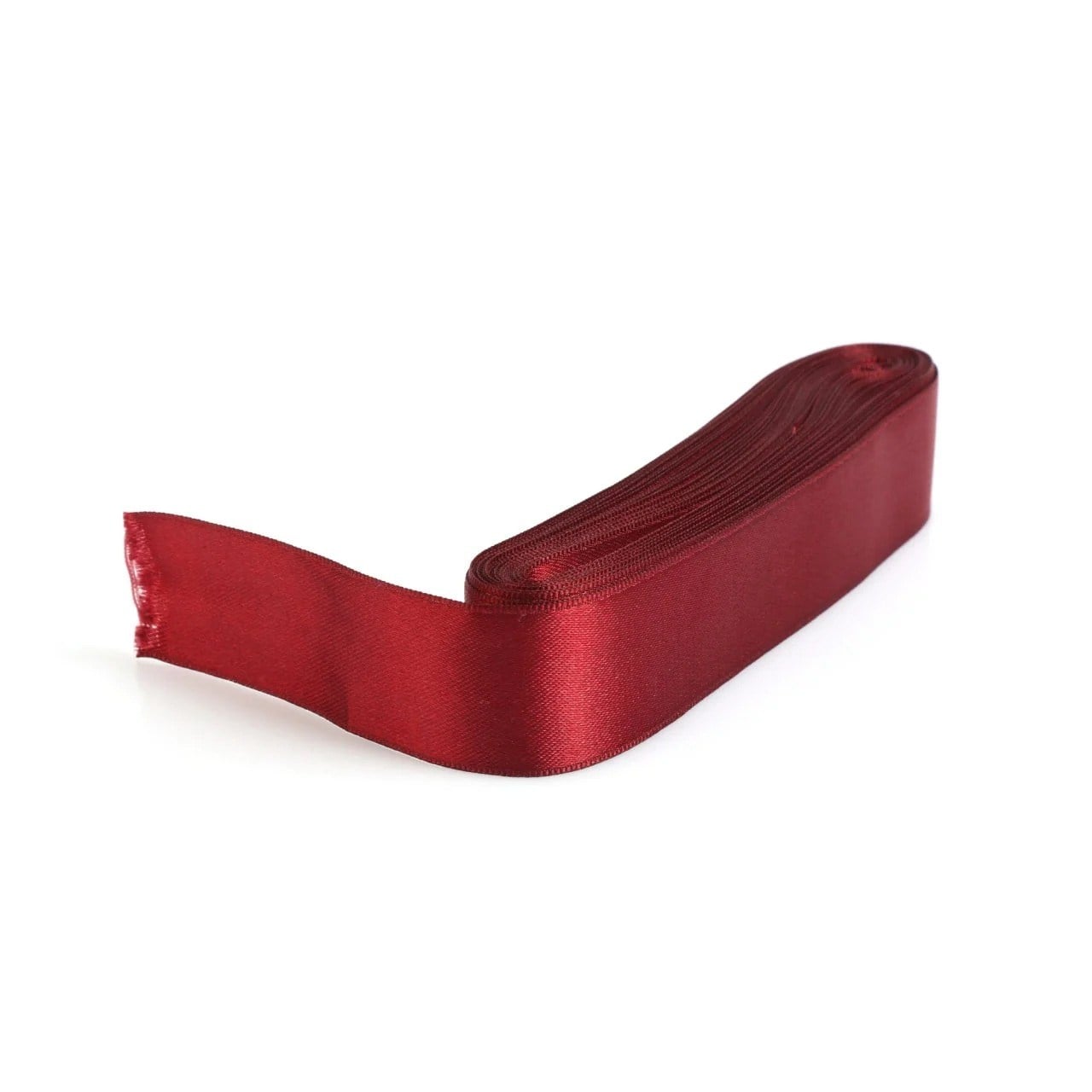 3 cm Saten Bordo Kurdele
