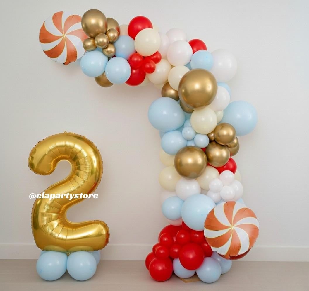 ALTIN ŞEKERLEME ZİNCİR BALON KONSEPT