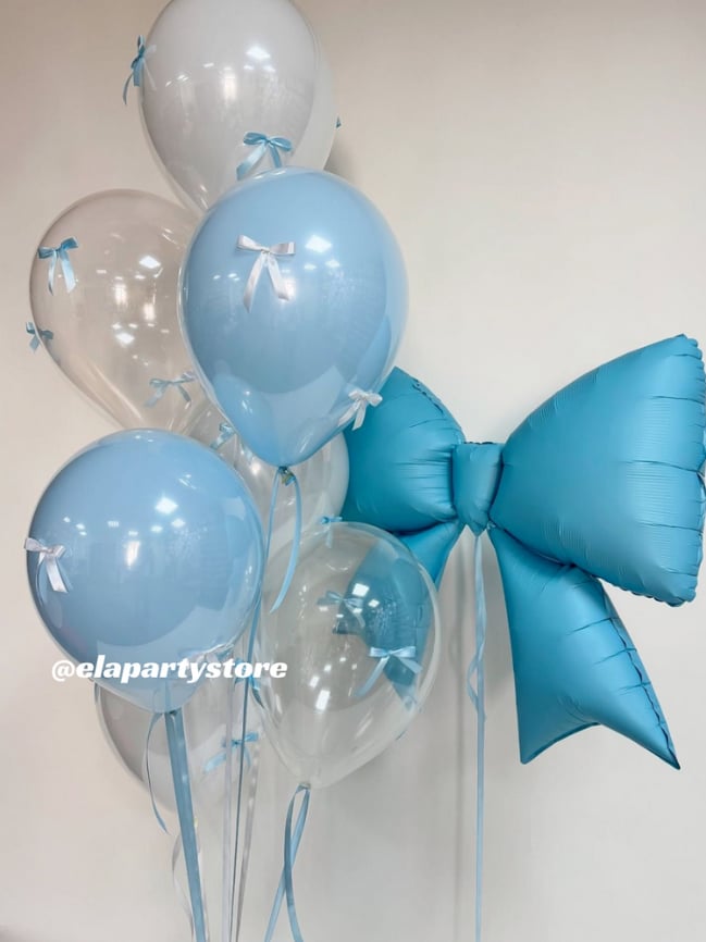 BLUE BOW FOLYO BALON KONSEPT