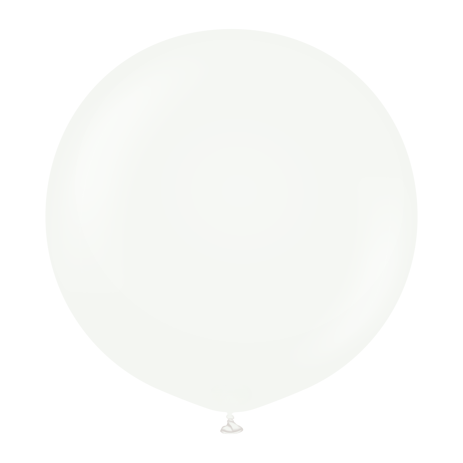 Büyük Pastel Beyaz Balon