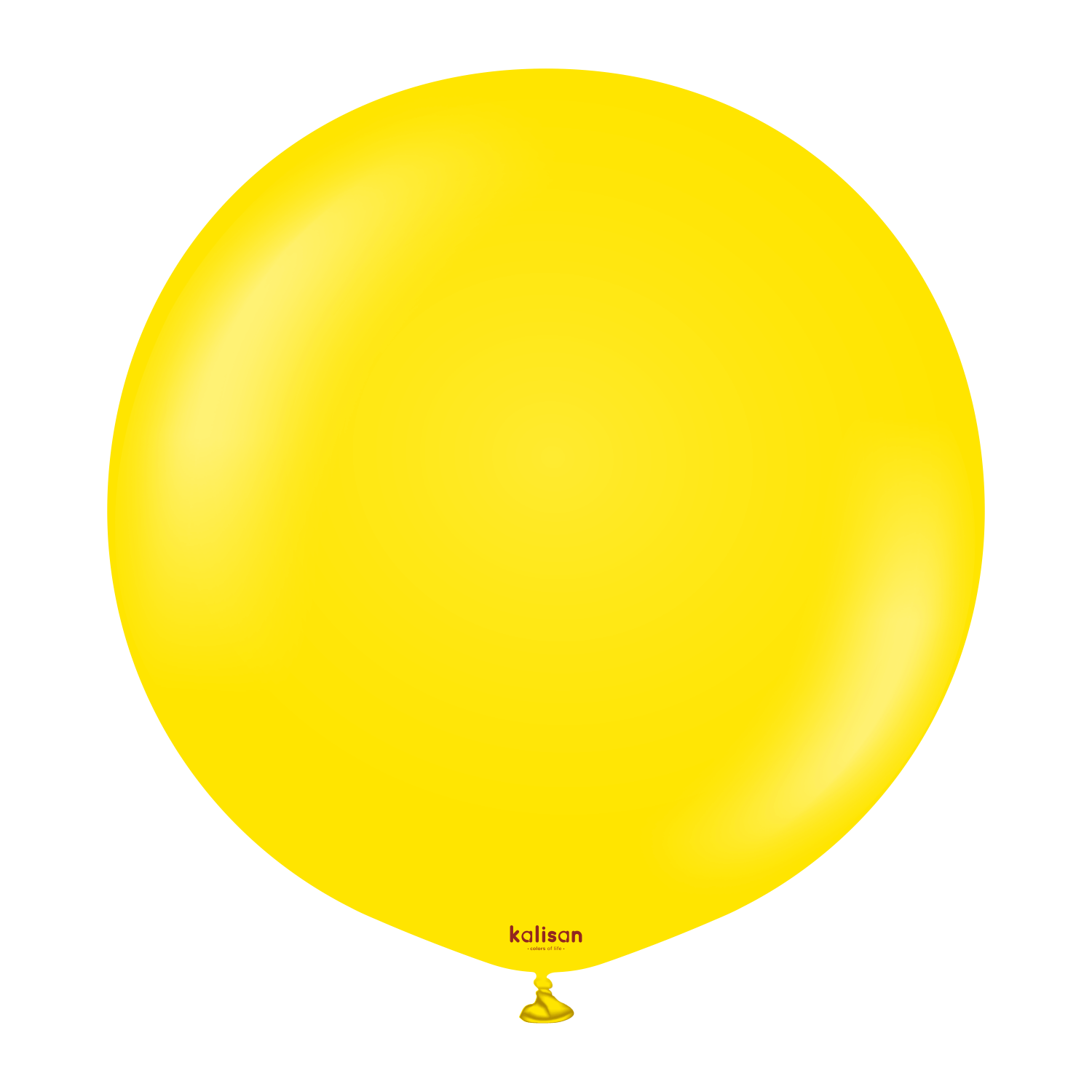 Büyük Pastel Sarı Balon