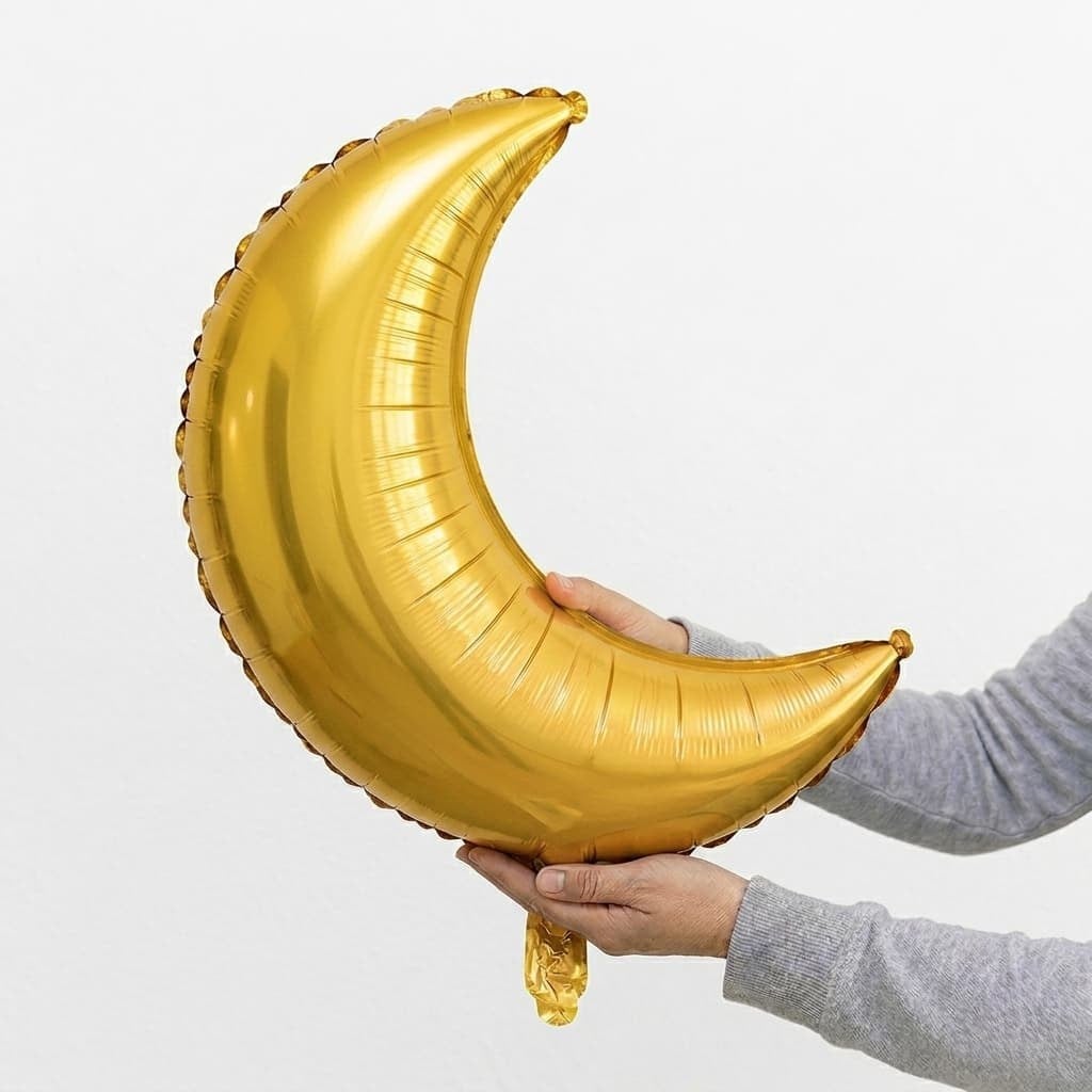 Gold Hilal Folyo Balon