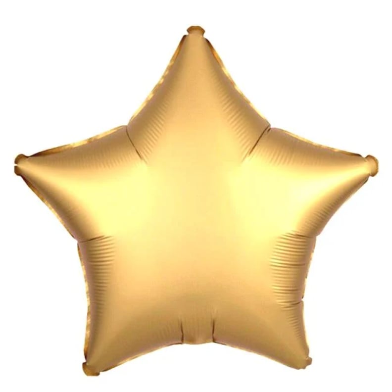 GOLD YILDIZ FOLYO BALON