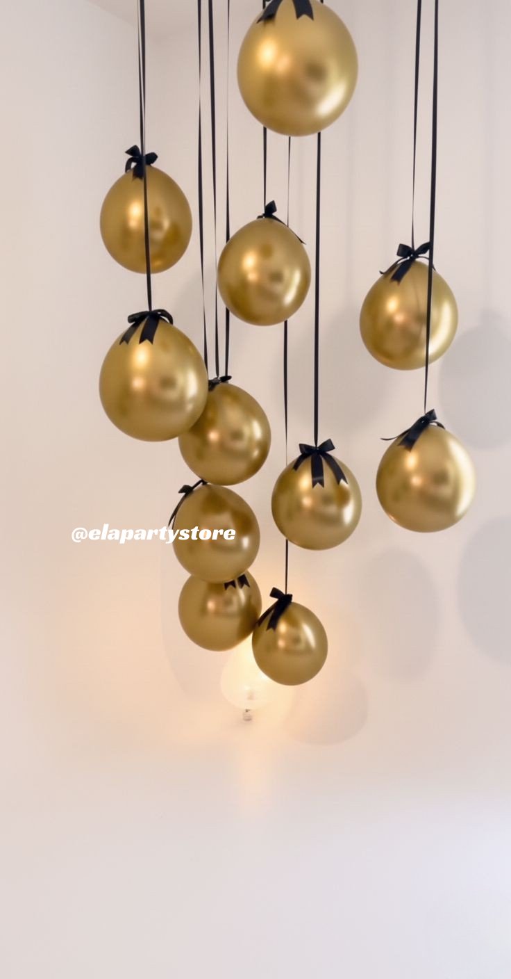 GOLD ZARAFETİ SARKIT BALON KONSEPT