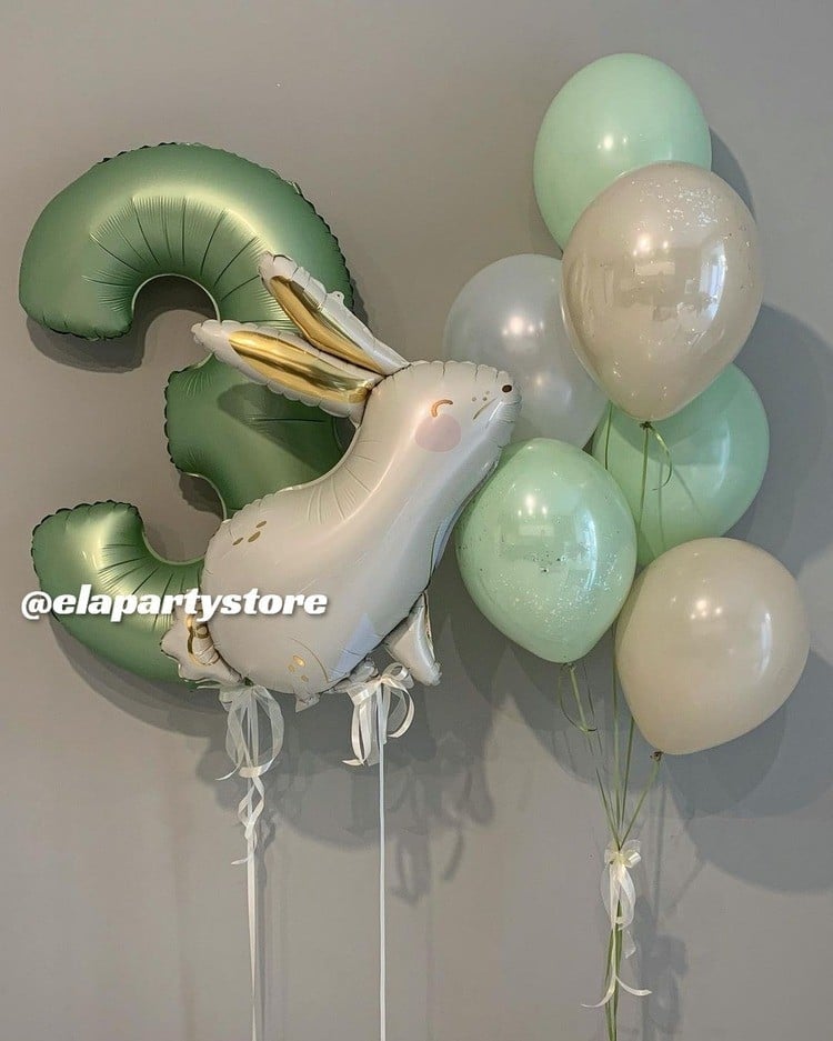 GREEN RABBİT FOLYO BALON KONSEPT