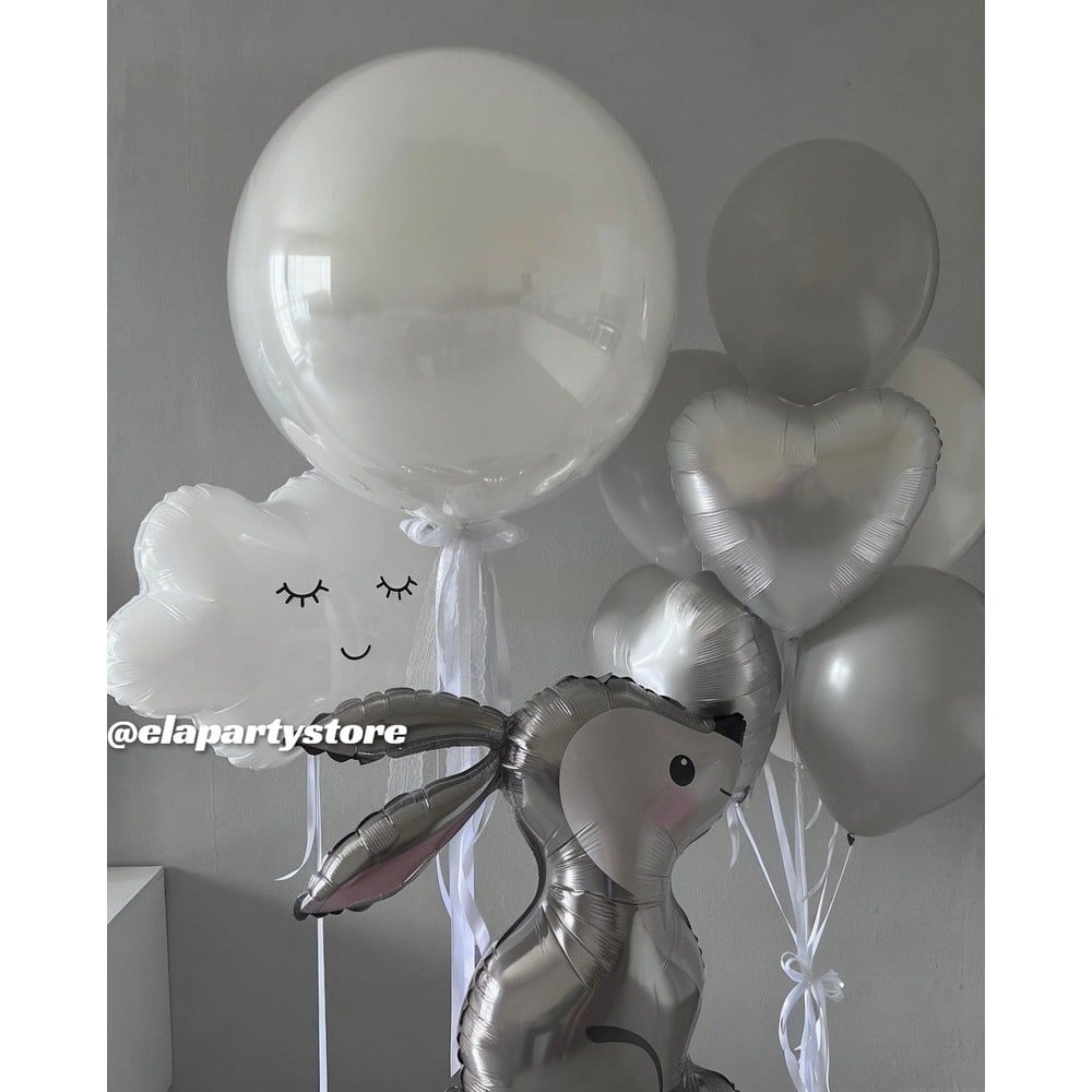 GREY RABBİT FOLYO BALON KONSEPT