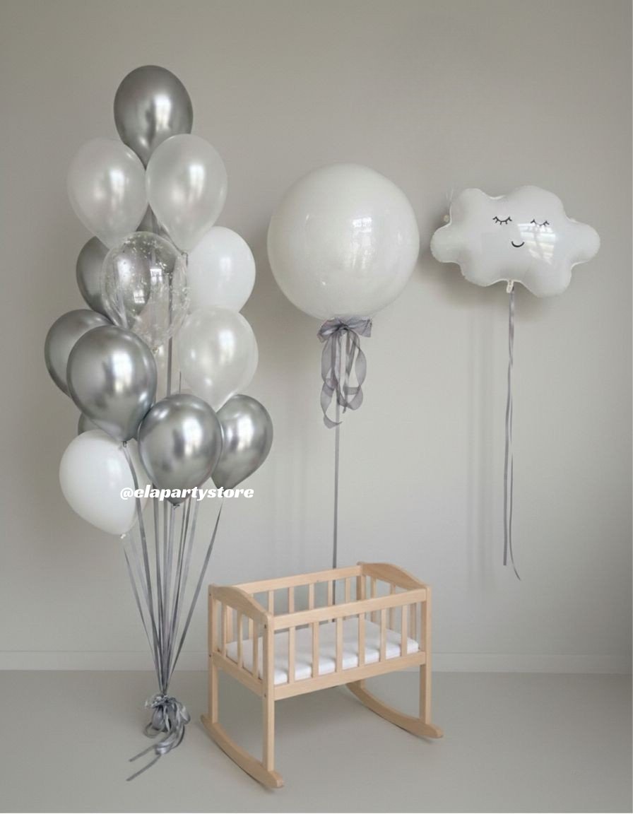 GÜMÜŞ DÜŞLER FOLYO BALON KONSEPT