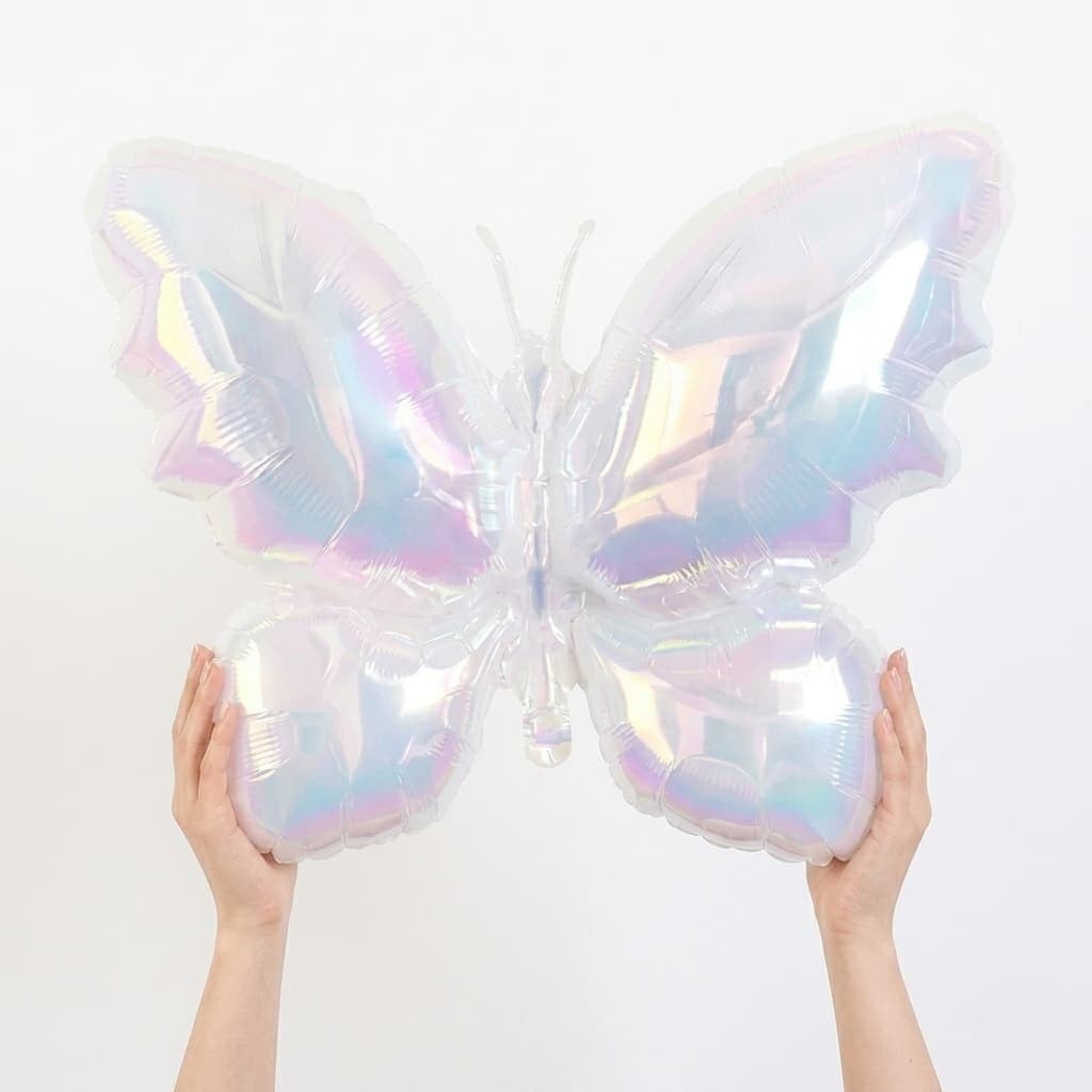 Hologramlı Kelebek Folyo Balon