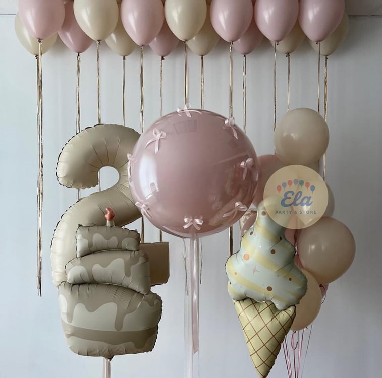 ICE CREAM FOLYO BALON KONSEPT