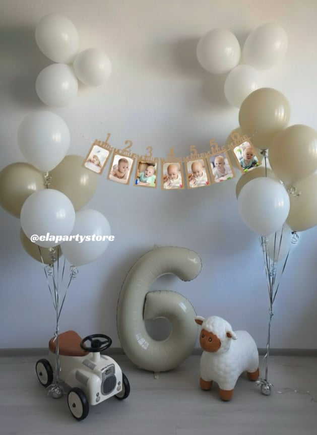 İLK ALTI AYIM FOLYO BALON KONSEPT