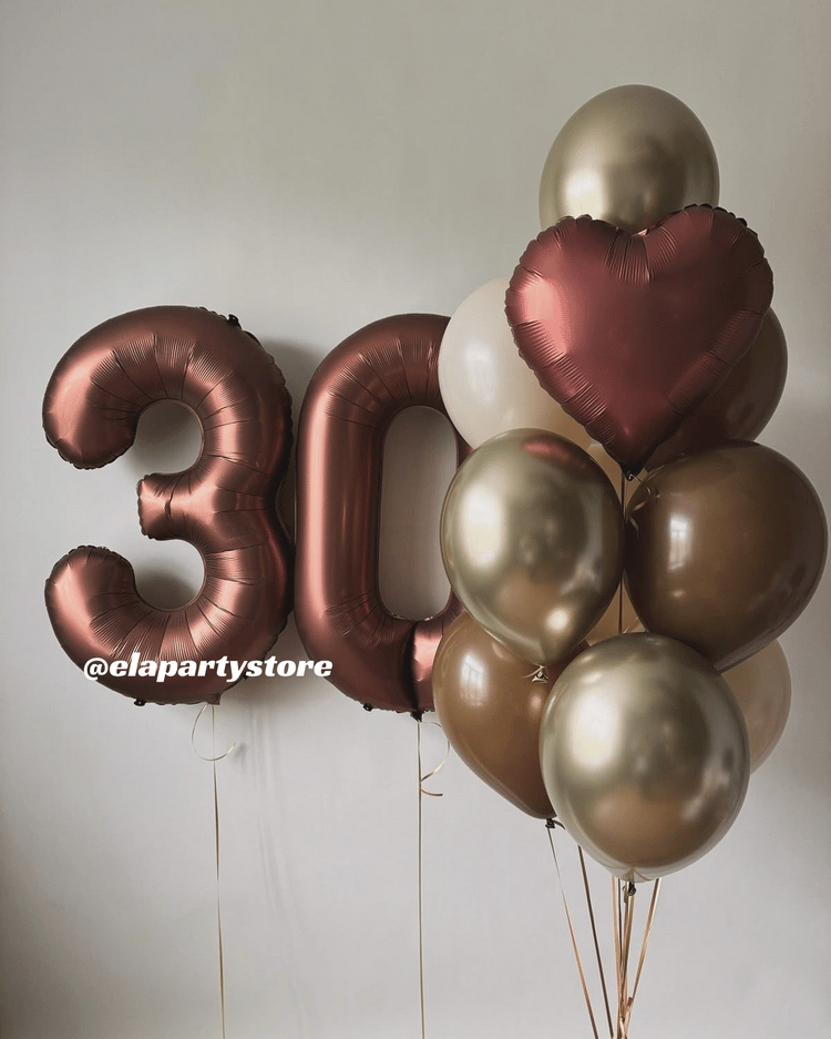 KAHVE RAKAM FOLYO BALON KONSEPT