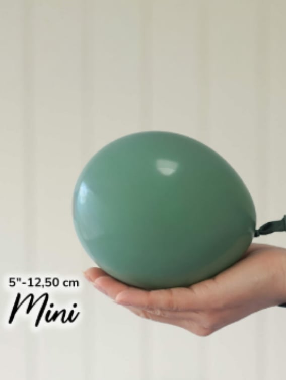 Küçük Retro Adaçayı Balon (10 Adet)