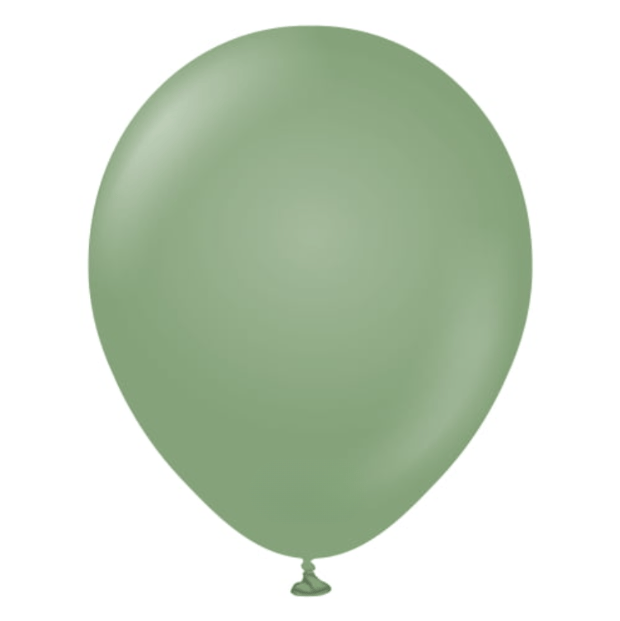Küçük Retro Okaliptus Balon (10 Adet)