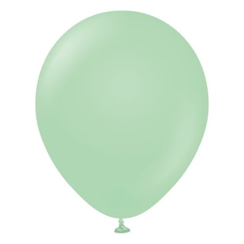 Makaron Su Yeşili Balon (10 Adet)