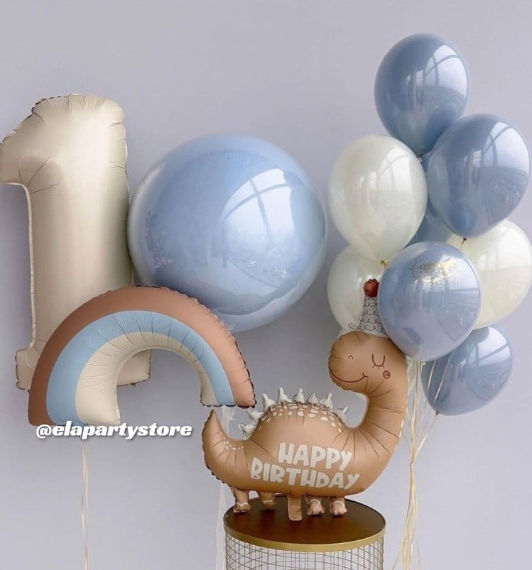 MAVİ DİNAZOR FOLYO BALON KONSEPT