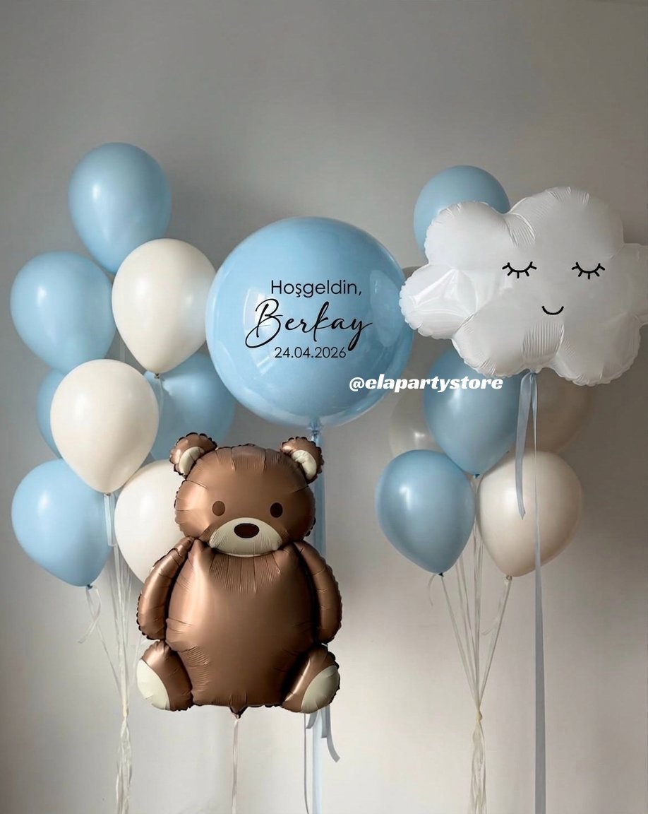 MAVİ SERİ FOLYO BALON KONSEPT