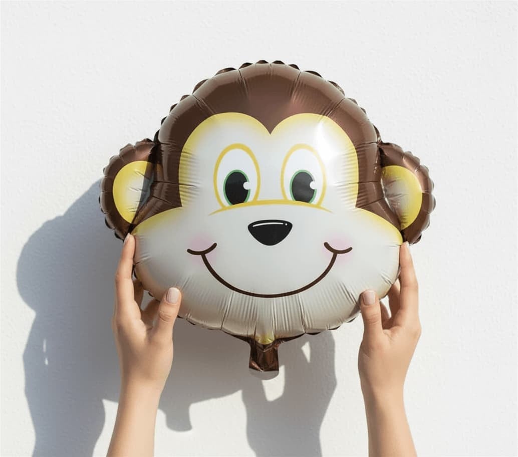 Maymun Kafa Folyo Balon