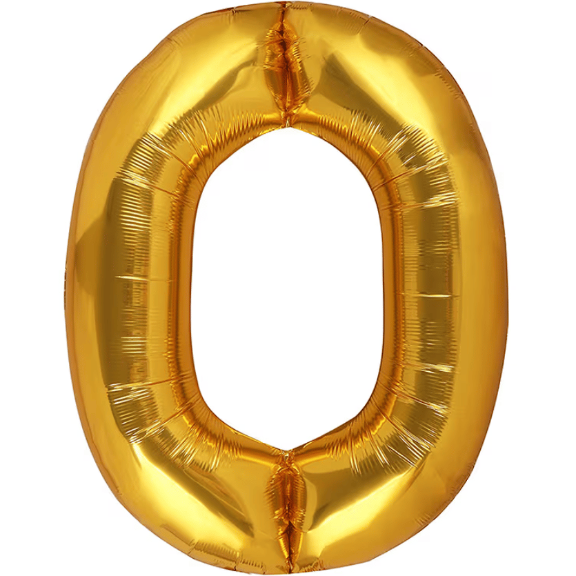 O Gold Harf Folyo Balon