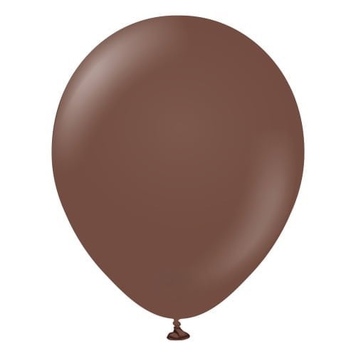 Pastel Çikolata Kahve Balon (10 Adet)