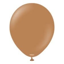 Pastel Karamel Kahve Balon (10 Adet)
