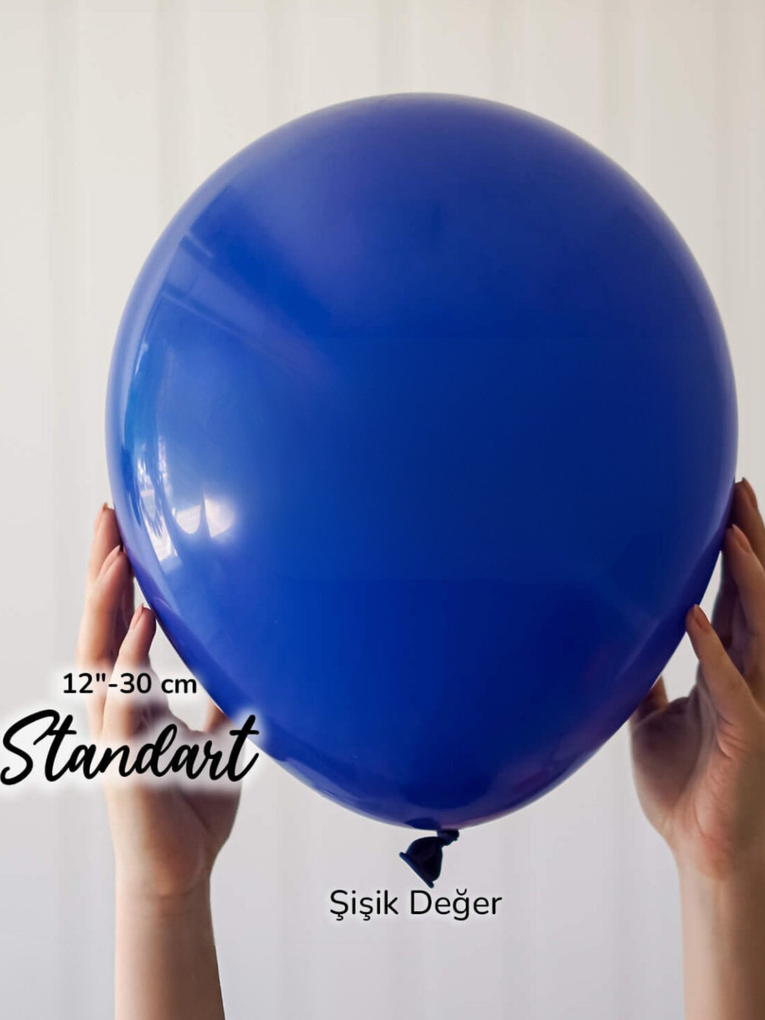 Pastel Lacivert Balon (10 Adet)