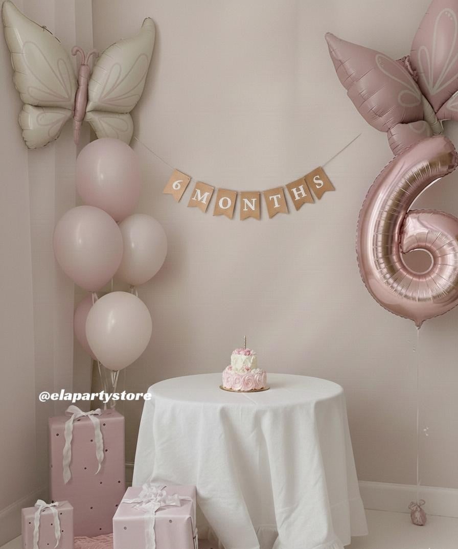 PASTEL RÜYASI ALTI AY FOLYO BALON KONSEPT