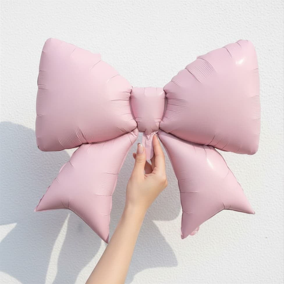 Pembe Fiyonk Folyo Balon