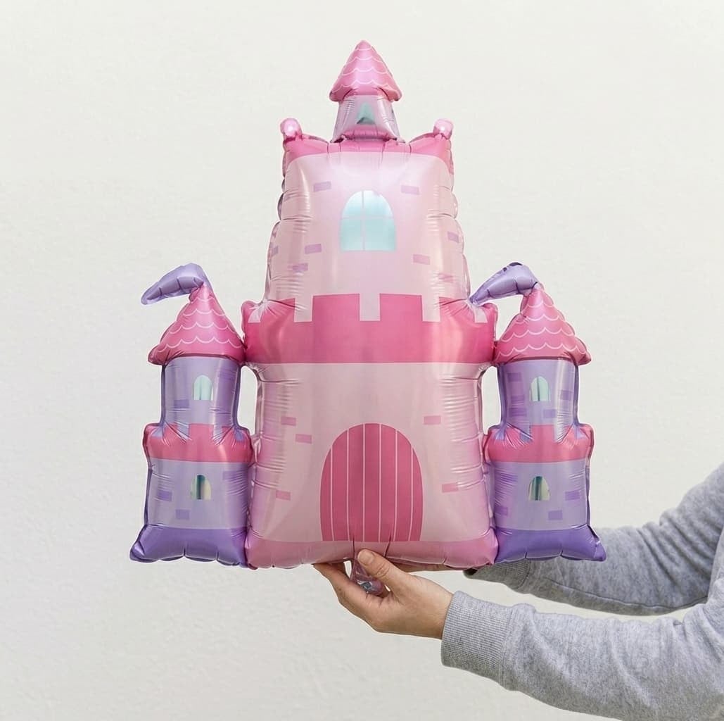 Pembe Şato Folyo Balon