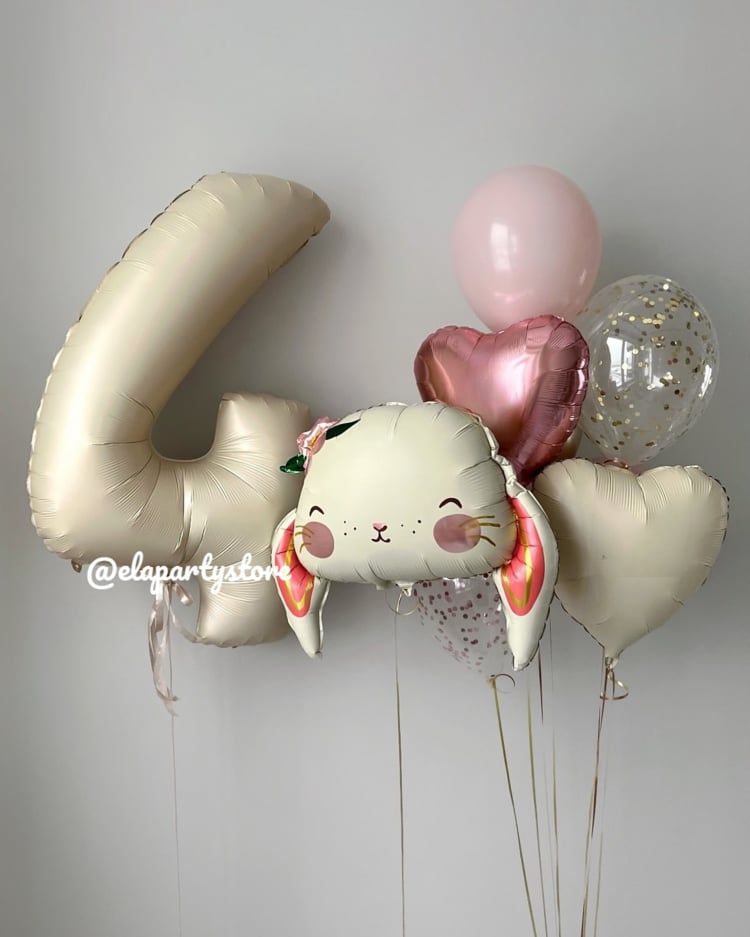 PİNK BUNNY FOLYO BALON KONSEPT
