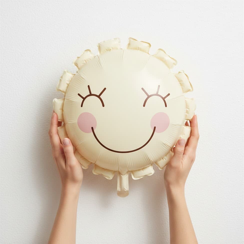 Retro Güneş Folyo Balon