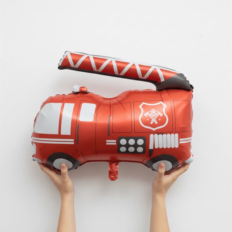 Retro İtfaiye Folyo Balon