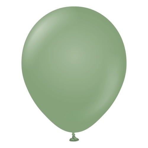 Retro Okaliptus Balon (10 Adet)