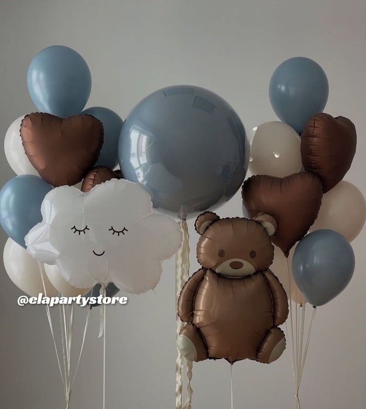 RÜZGAR MAVİLİ FOLYO BALON KONSEPT