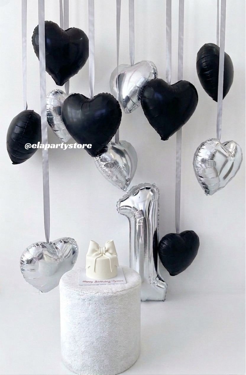 SARKAN DÜŞLER GÜMÜŞ FOLYO BALON KONSEPT