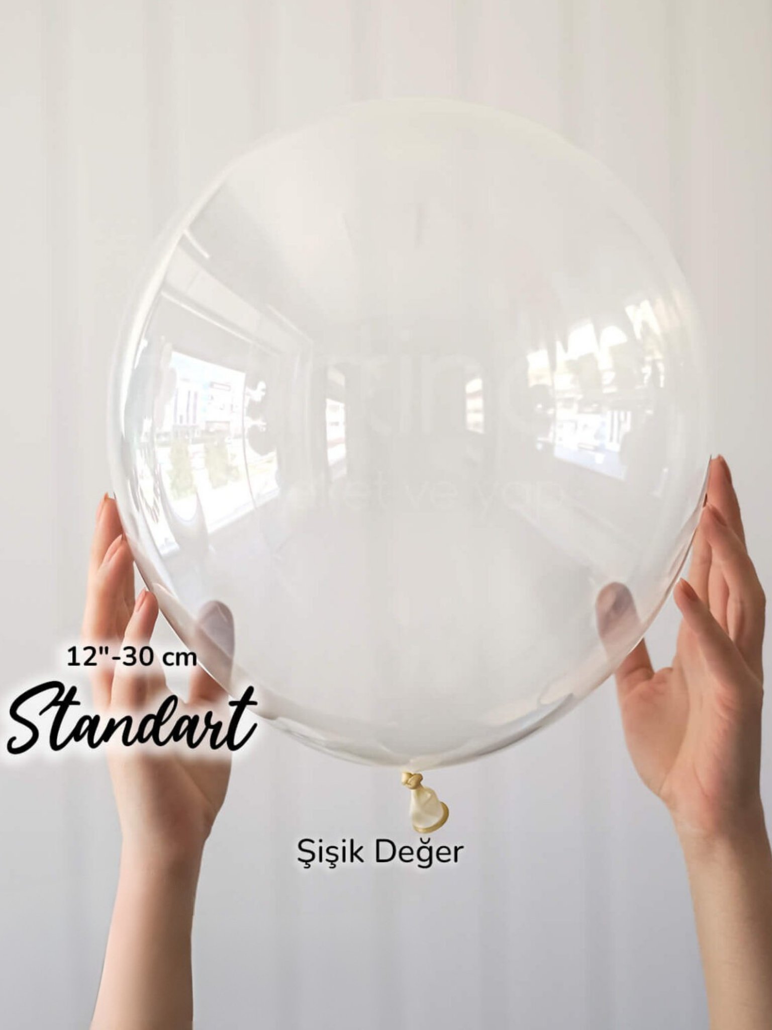 Şeffaf Balon (10 Adet)