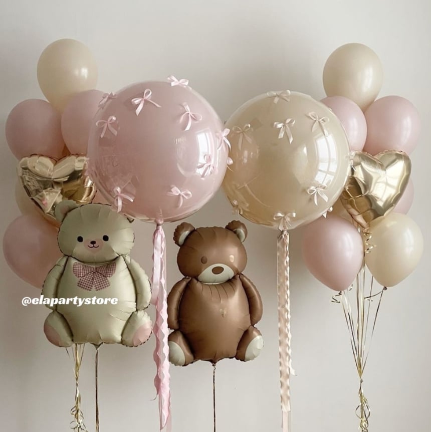 SEVİMLİ AYI DOSTLAR FOLYO BALON KONSEPT