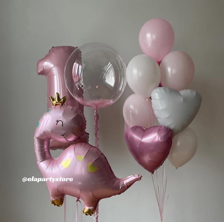 TATLI DİNO PARTİSİ FOLYO BALON KONSEPT