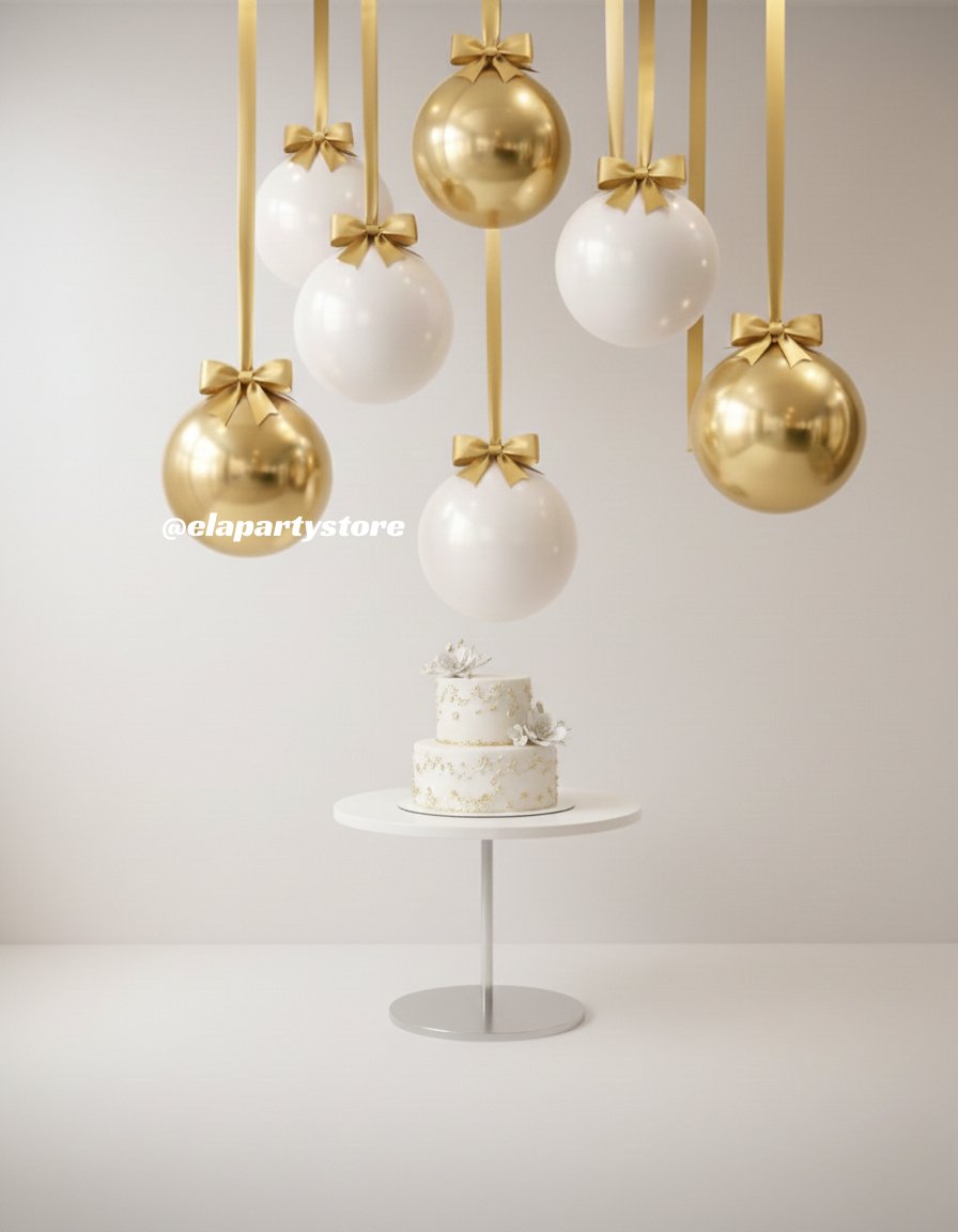 WHITE GOLD ELEGANCE SARKIT BALON KONSEPT