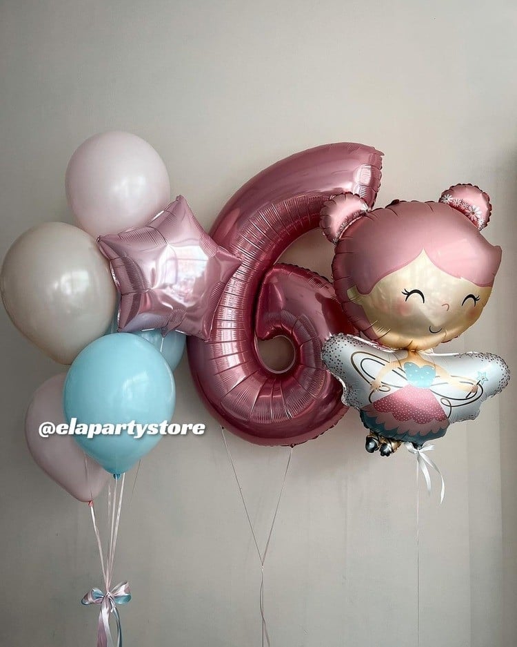 YILDIZLI PERİ BAHÇESİ FOLYO BALON KONSEPT