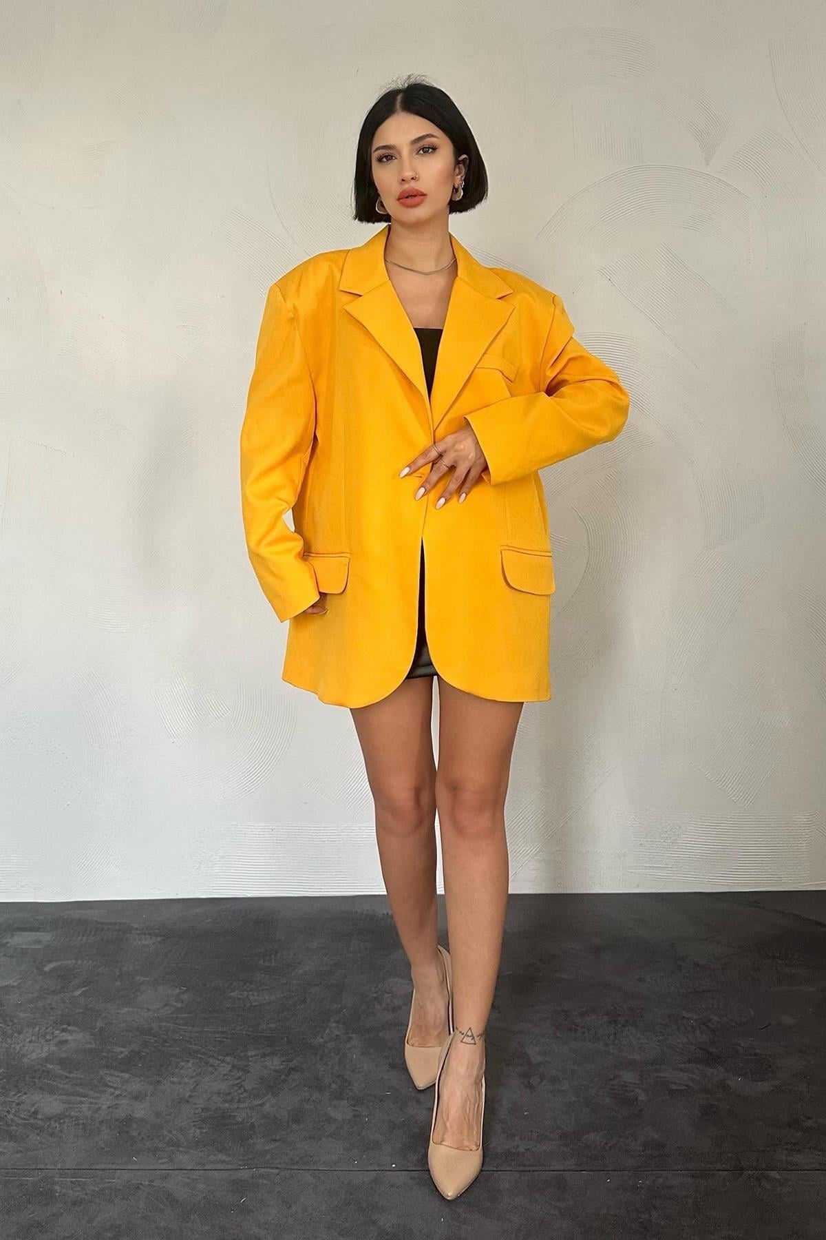 Oranj Oversize Ceket