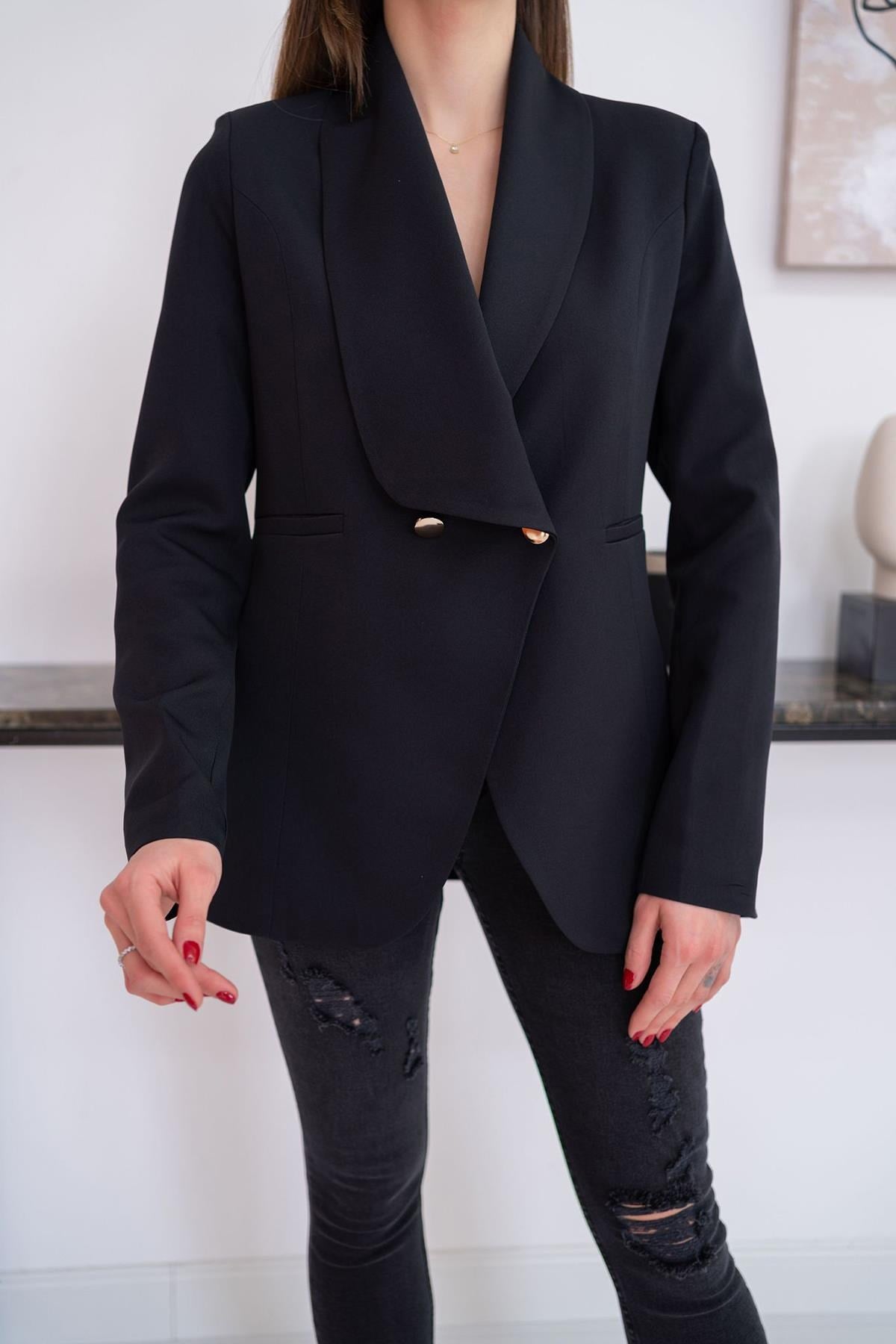 Siyah Blazer Ceket