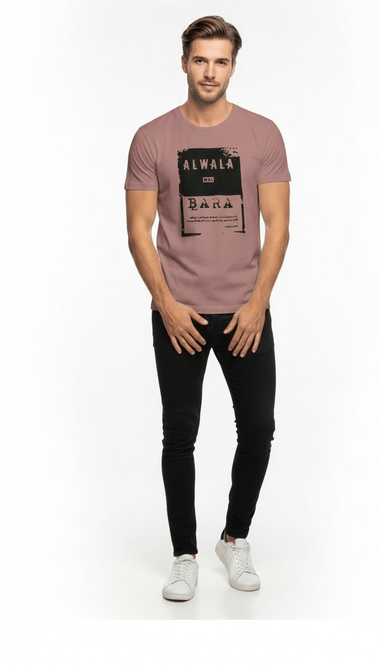 Urban Dynamic Baskılı Erkek Tişört – Günlük & Streetwear Stil