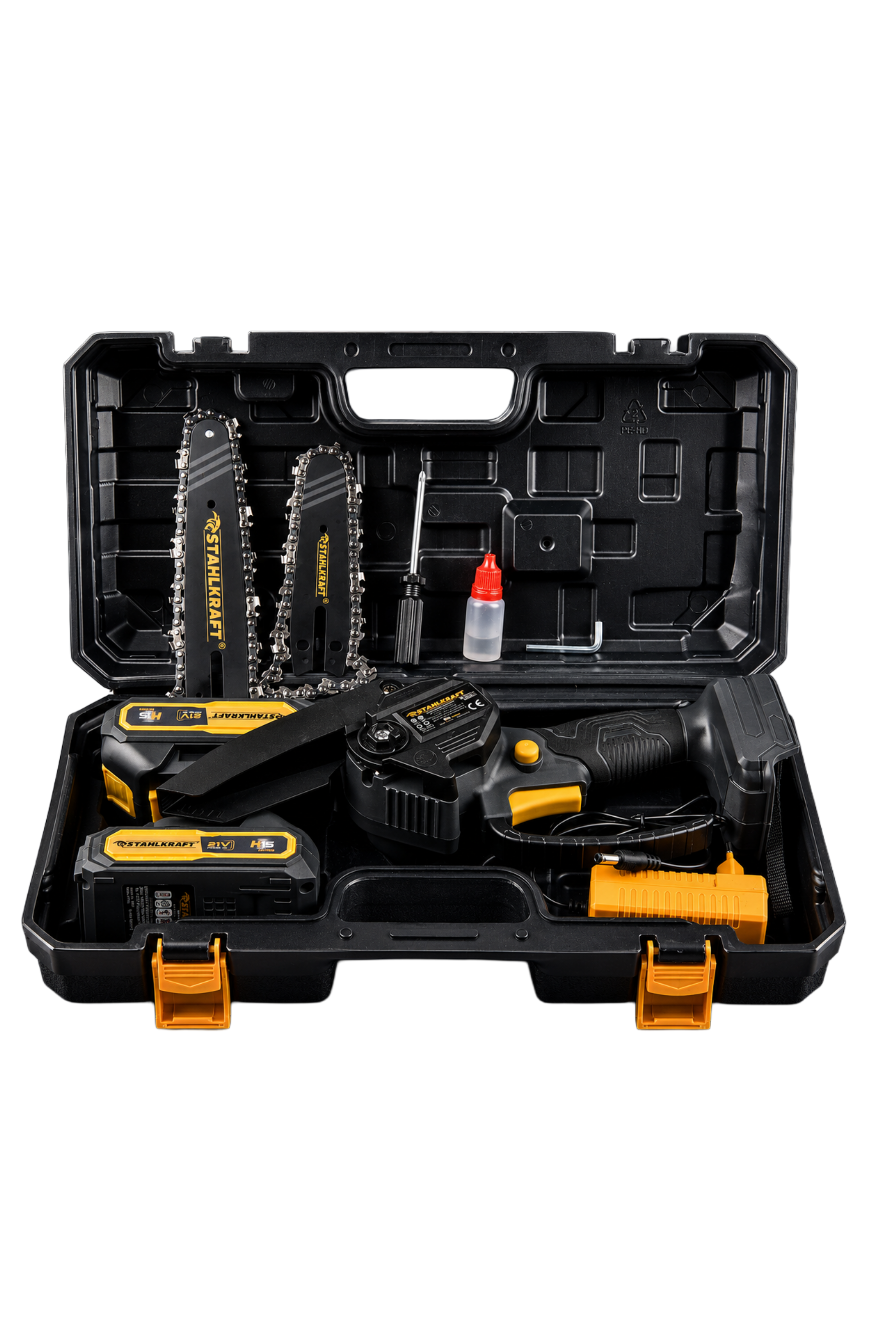 STAHLKRAFT H15 3510 21V Çift Akülü Dal Budama Testeresi