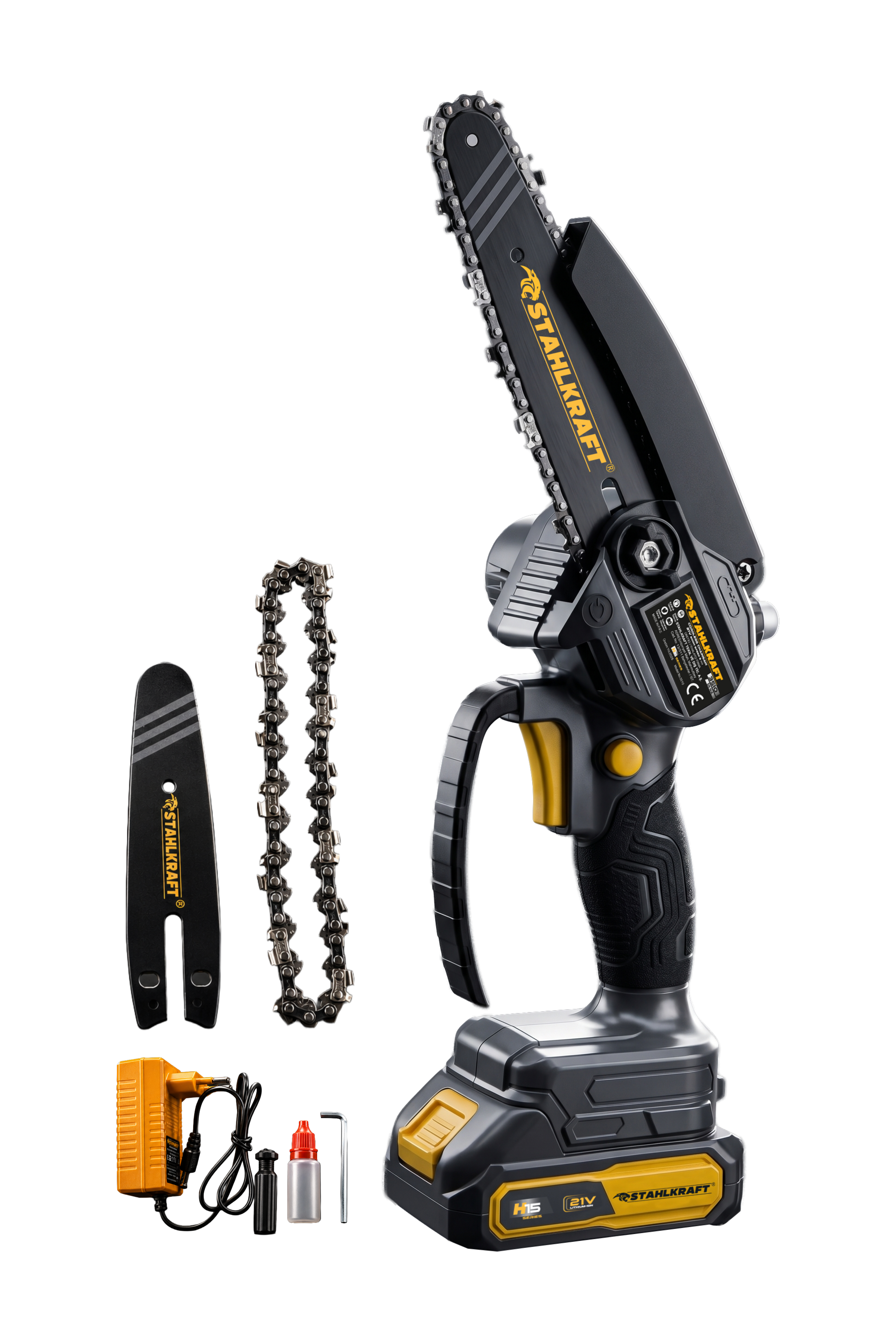 STAHLKRAFT H15 3510 21V Çift Akülü Dal Budama Testeresi