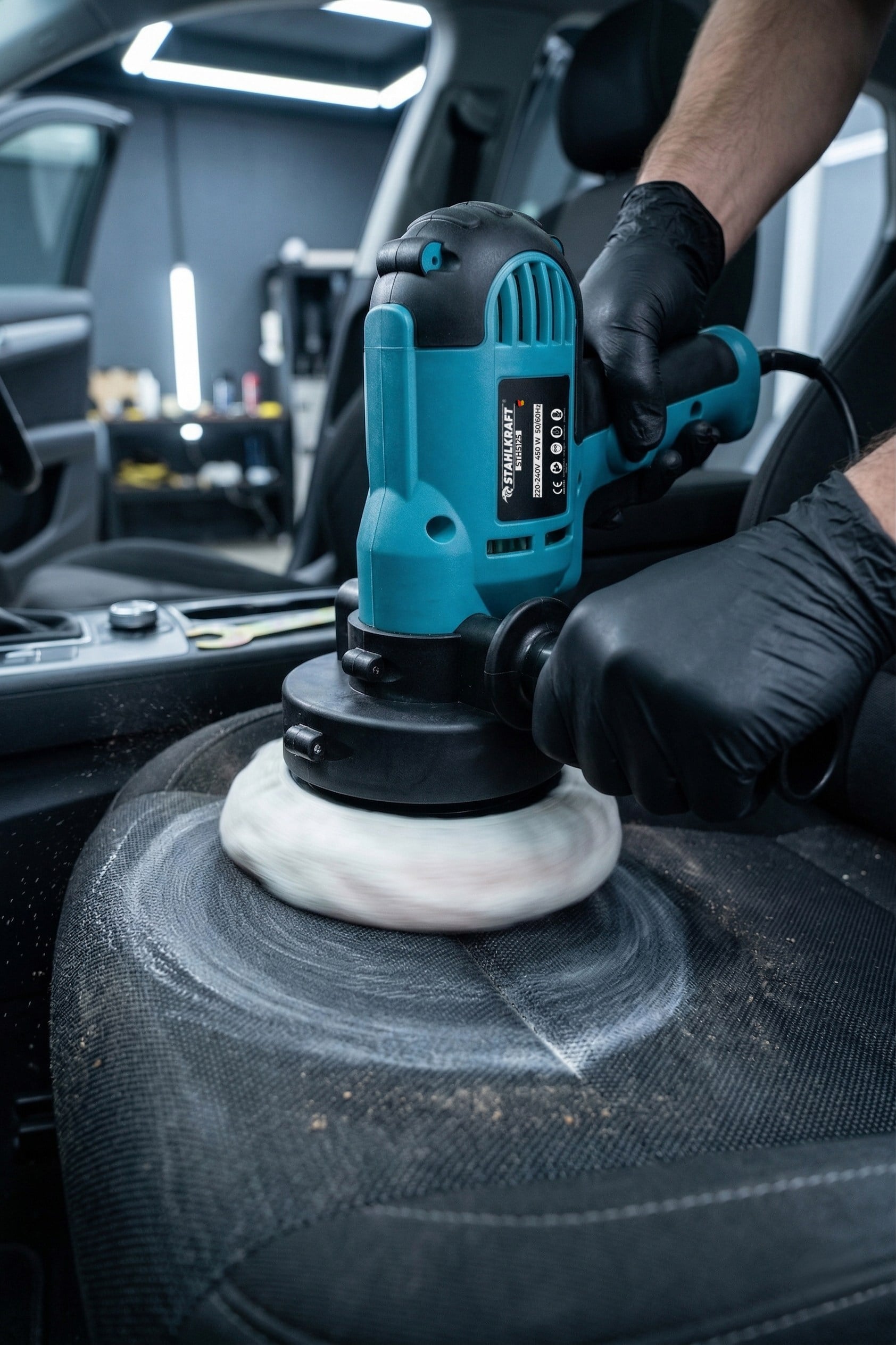 STAHLKRAFT STH 5125 M  Devir Ayarlı Koltuk Yıkama ve Polisaj Makinesi
