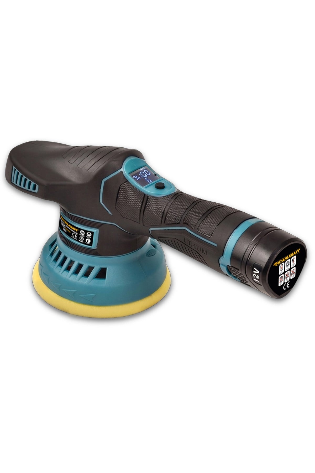 STAHLKRAFT STH 5142M 12V Akülü Devir Ayarlı Orbital Polisaj