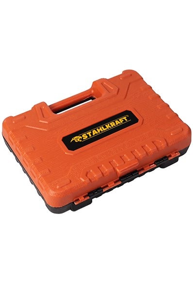STAHLKRAFT STH 5170 53 Parça 1/4 Cırcırlı Lokma Anahtar Takımı Bits Uç Seti 53 Parça