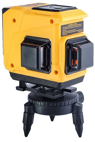 STAHLKRAFT STH 8850 Akülü Lazer Terazi 12 Köşe 360° Otomatik Hizalamalı Lazer Yeşil Çizgili