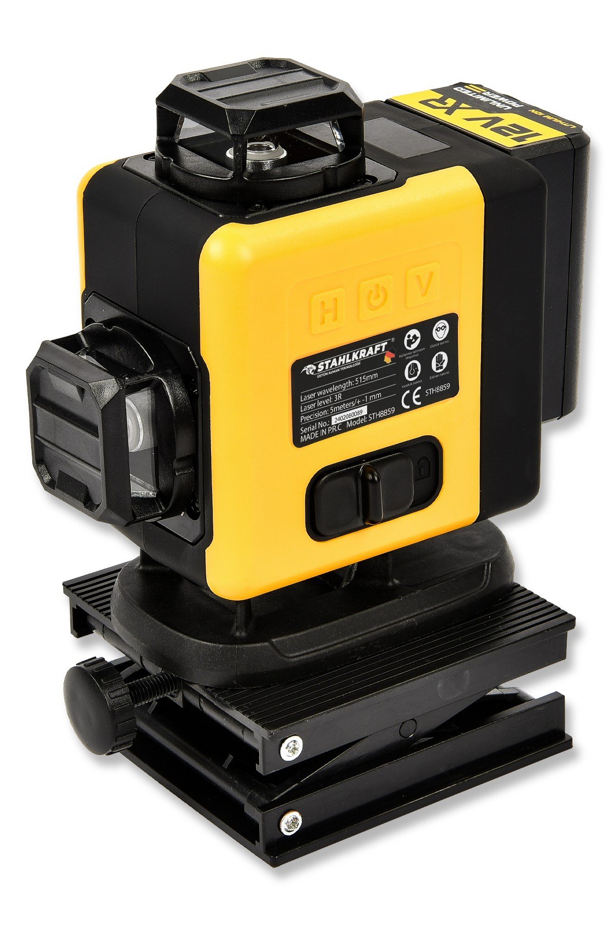STAHLKRAFT STH 8859 58VF Çift Akülü 16 Köşe 360° Otomatik Hizalamalı Lazer
