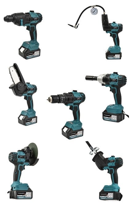STAHLKRAFT STH 9977 7 Başlıklı Multi Tool Şarjlı Matkap Seti